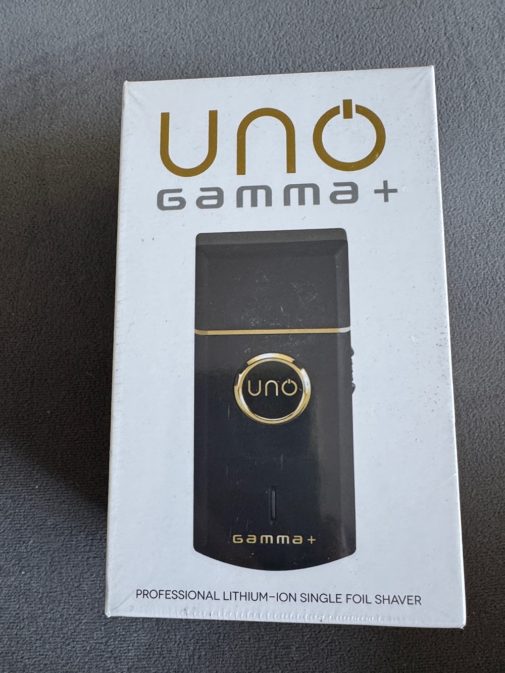 Gamma+ Black & Gold Professional Single Foil Shaver